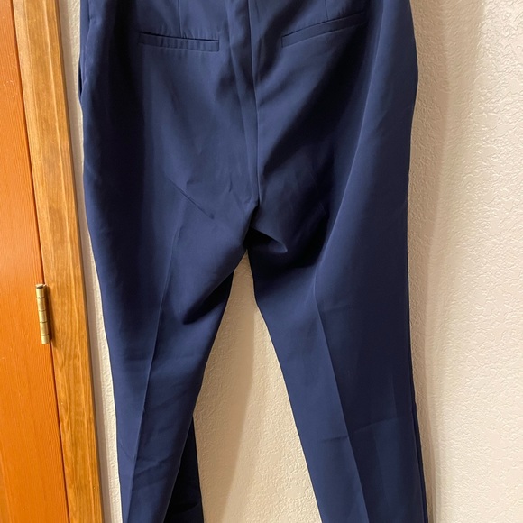 NWOT-Laundry by Shelli Segal navy dress pants, 10 - Picture 2 of 4